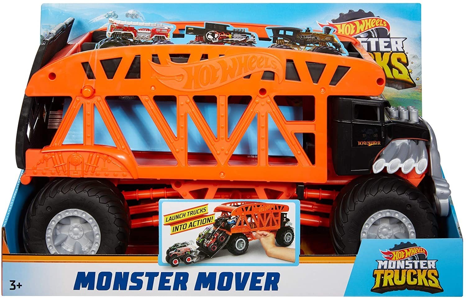 

Монстро-транспортер Hot Wheels Monster Trucks Monster Mover (GKD37)
