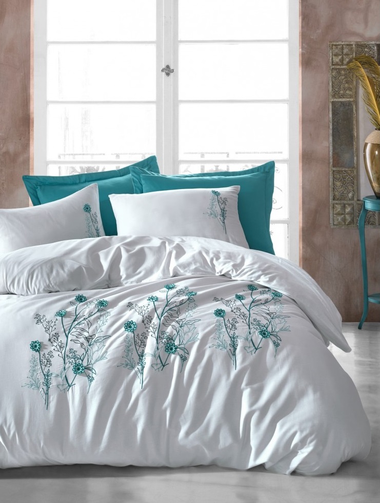 

Постельное белье Cotton Box Tekla Евро турция, сатин