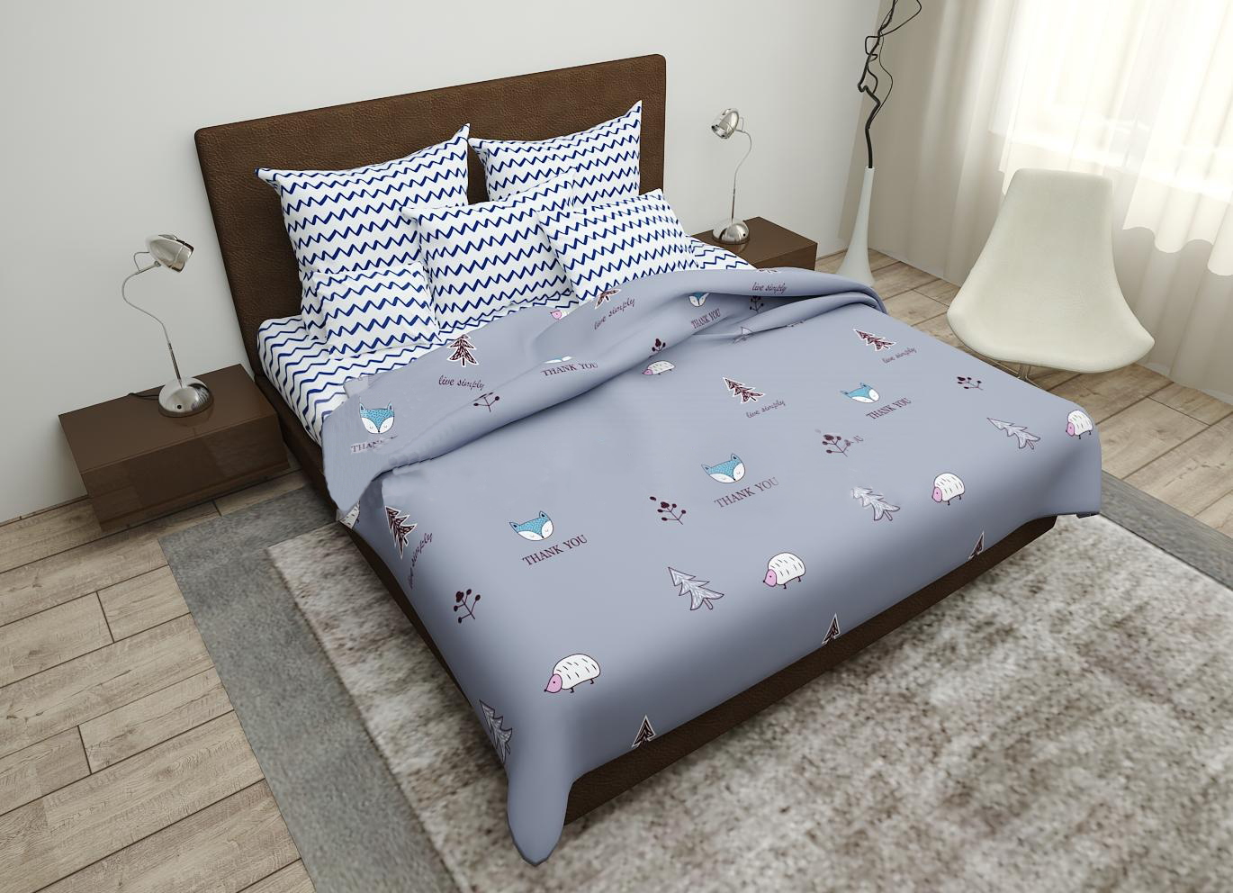 

Детское постельное белье MirSon 17-0262 Azalea Детский италия, бязь