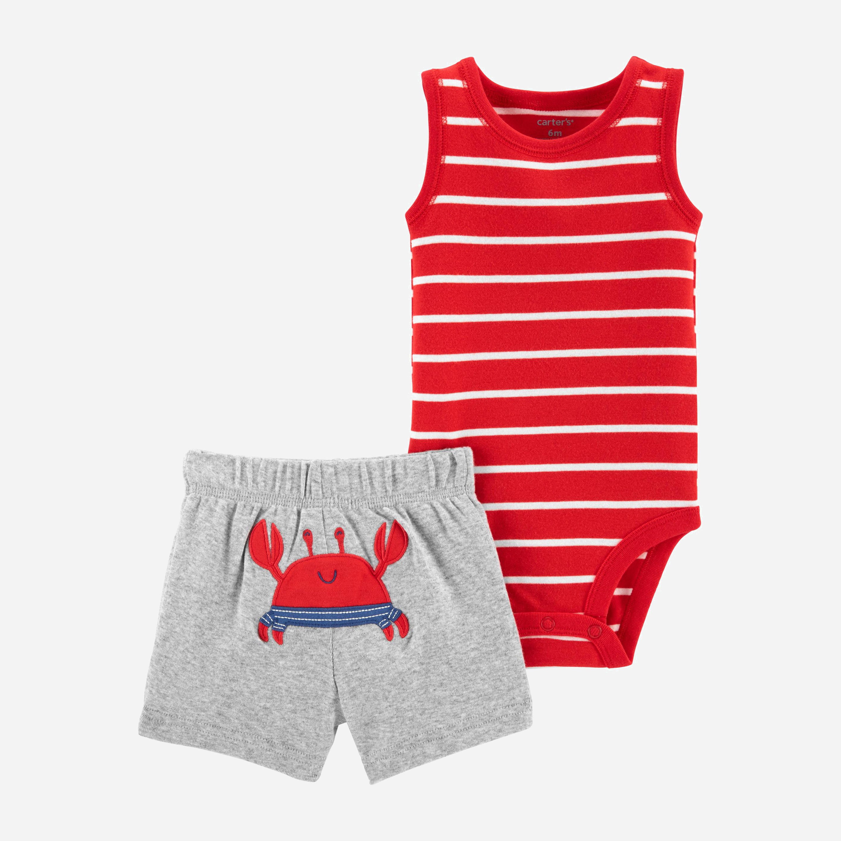 

Комплект (боди + шорты) Carters 1L713910 76-81 см Multicolor