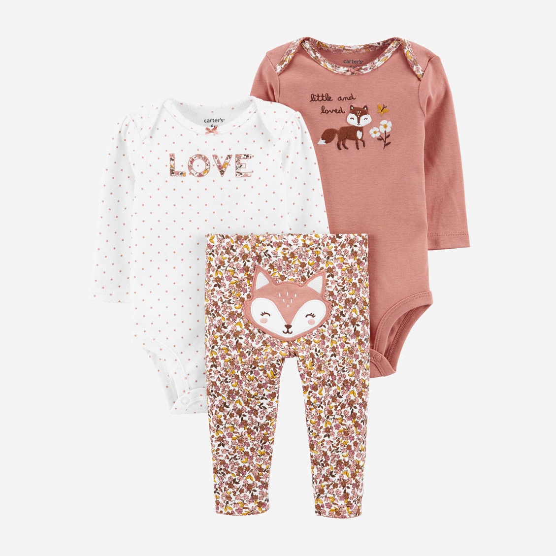 

Комплект (боди 2 шт + штанишки) Carters 1M203210 69-72 см Multicolor