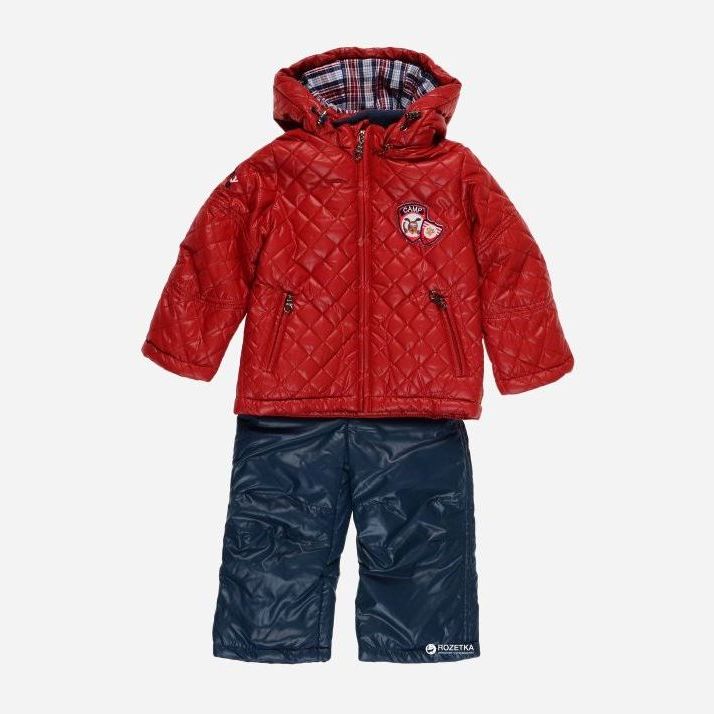 

Демисезонный комплект (куртка + полукомбинезон) Baby Line V117-16 92 см Красный с синим