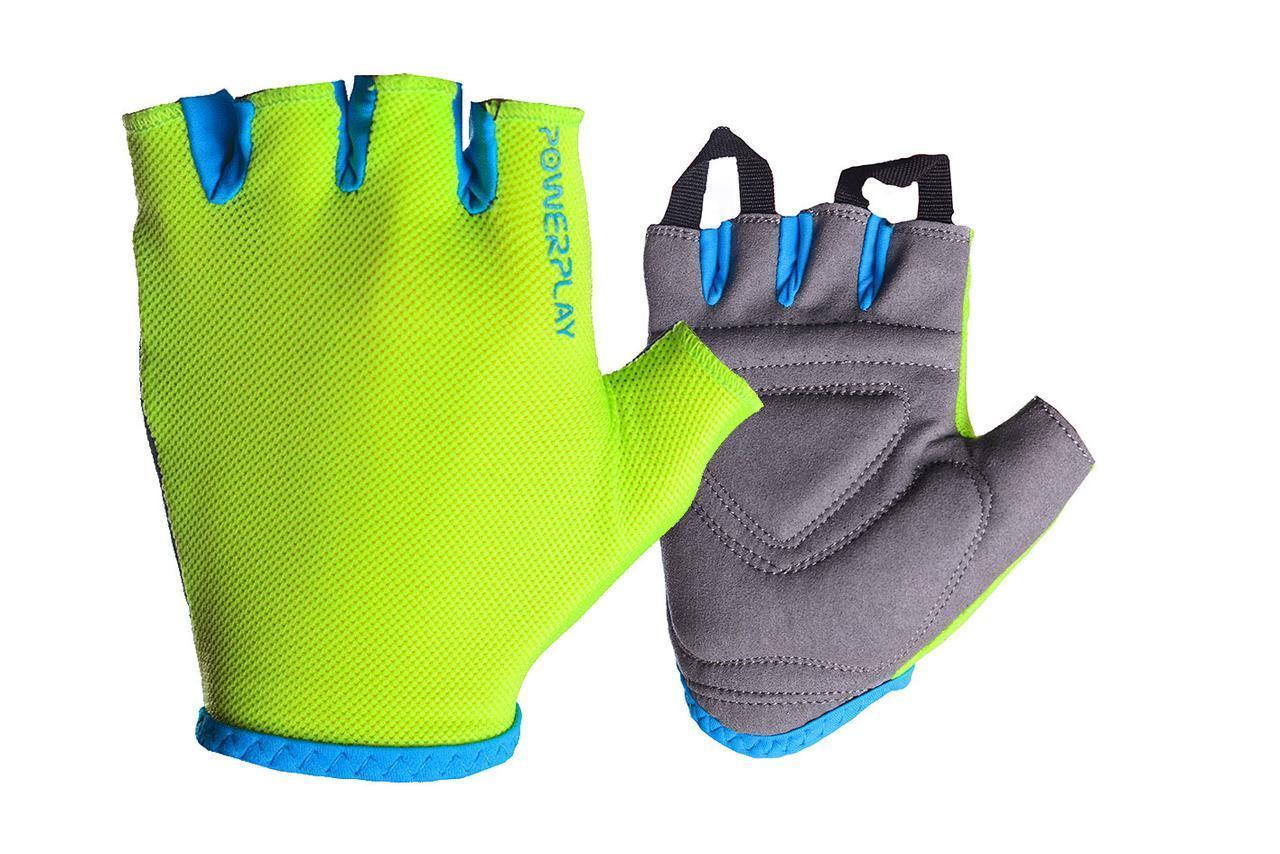 

Перчатки для фитнеса женские PowerPlay XS (fit0007584) Зеленый
