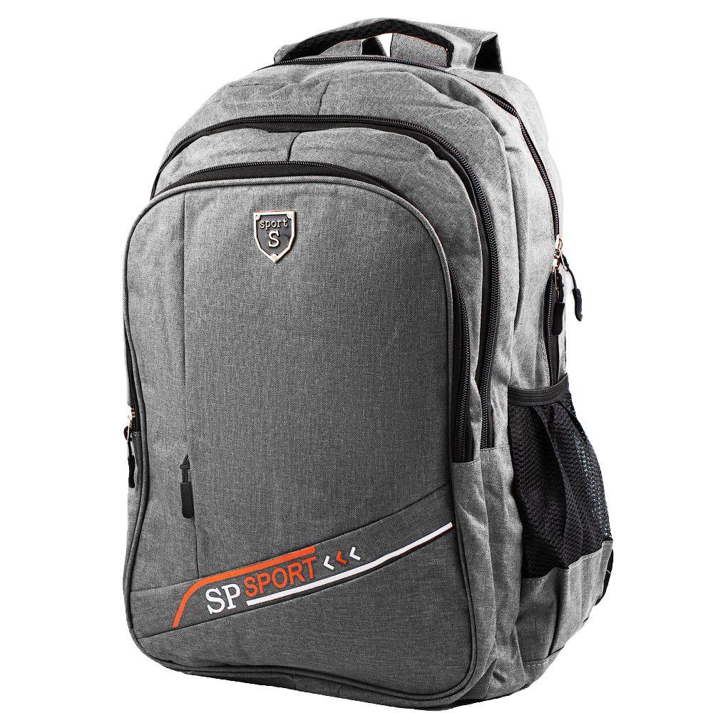 

Спортивный рюкзак мужской Valiria Fashion 30х43х18 см Серый