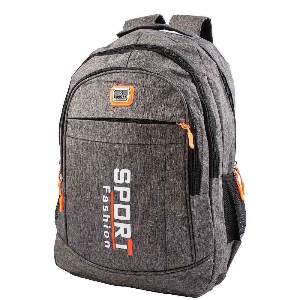 

Спортивный рюкзак мужской Valiria Fashion 31х45х15 см Серый