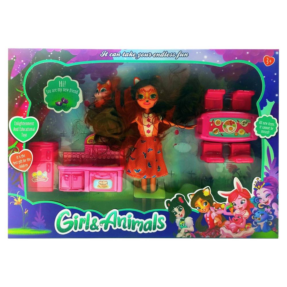 

Детская кукла Фелисити Фокс "Enchantimals" METR+ 22см М-TM331-4D