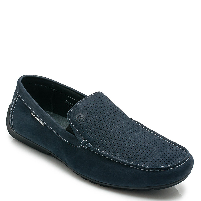 

Мокасины мужские Bertoni 1301759 45 Синий
