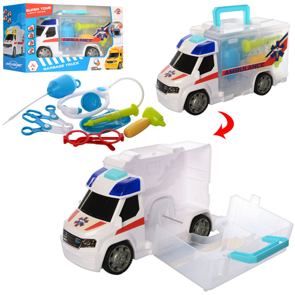 

Игрушечный автомобиль YD 29х24,5х14,5 см (det0003764) Белый