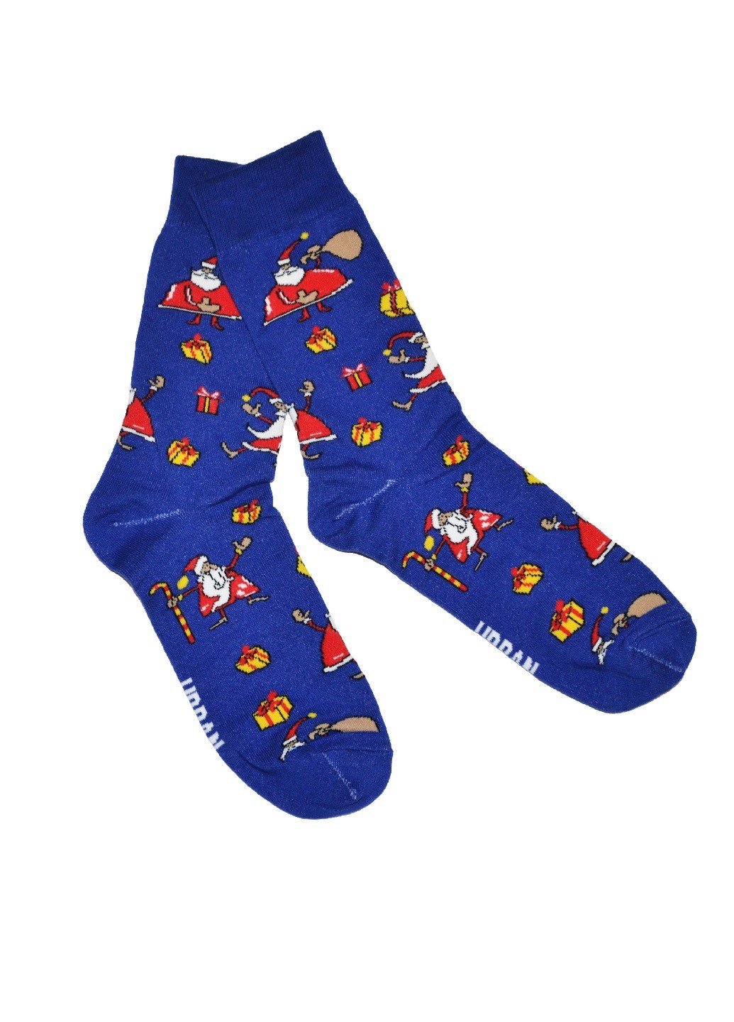 

Носки Urban Socks мужские с новогодним рисунком  синие (NS-41-02, Носки Urban Socks мужские с новогодним рисунком 40-45 синие (NS-41-02)