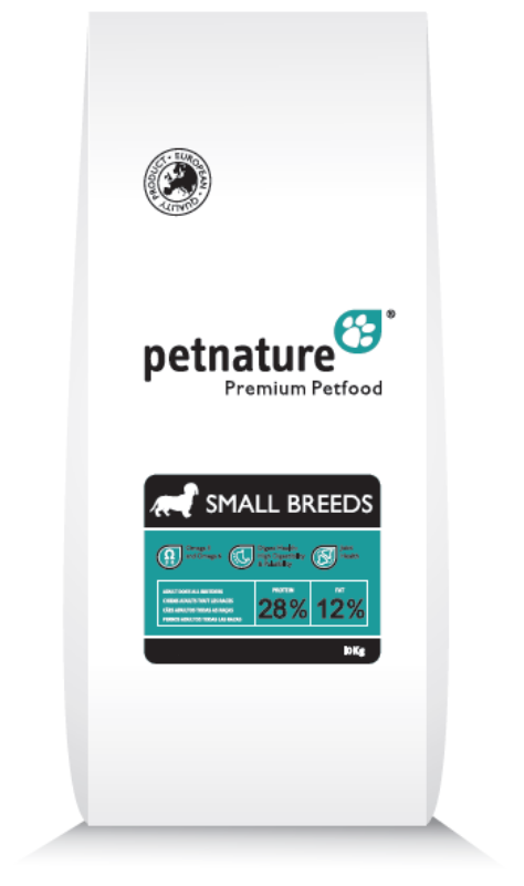 

Сухой корм PetNature Small Breed для взрослых собак мелких пород курица 10 кг