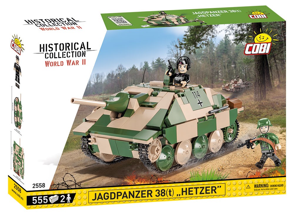 

Конструктор COBI Jagdpanzer 38 (t) Hetzer (2558)