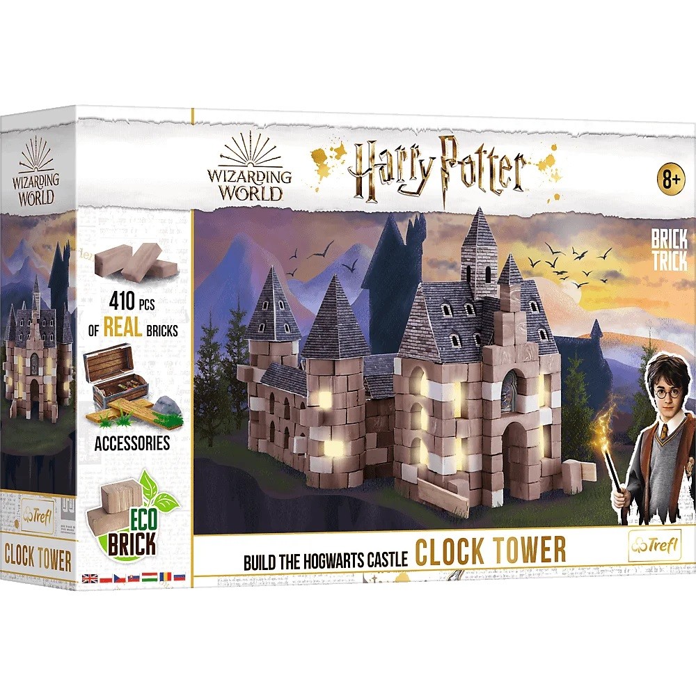 

Пазл 3D Trefl Brick Trick Harry Potter Башня с часами (61563)