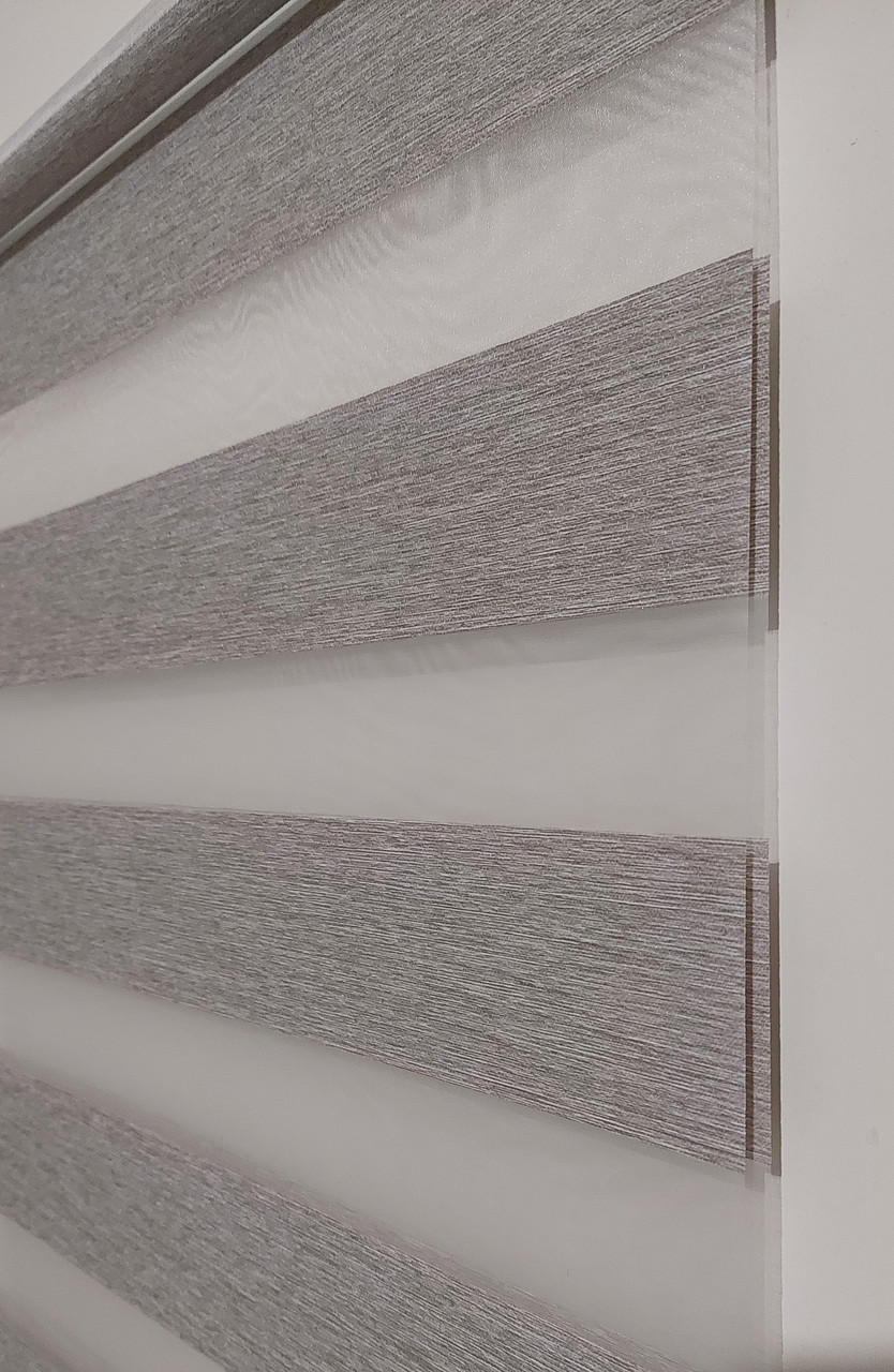 

Рулонная штора Miranda День-ночь BН DN-4011 42,5*130 см Серый