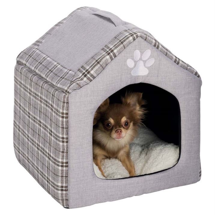 

Домик Trixie Silas Cuddly Cave для кошек и собак малых пород 45 x 40 x 40 см Серый (BGL-TX-2101)