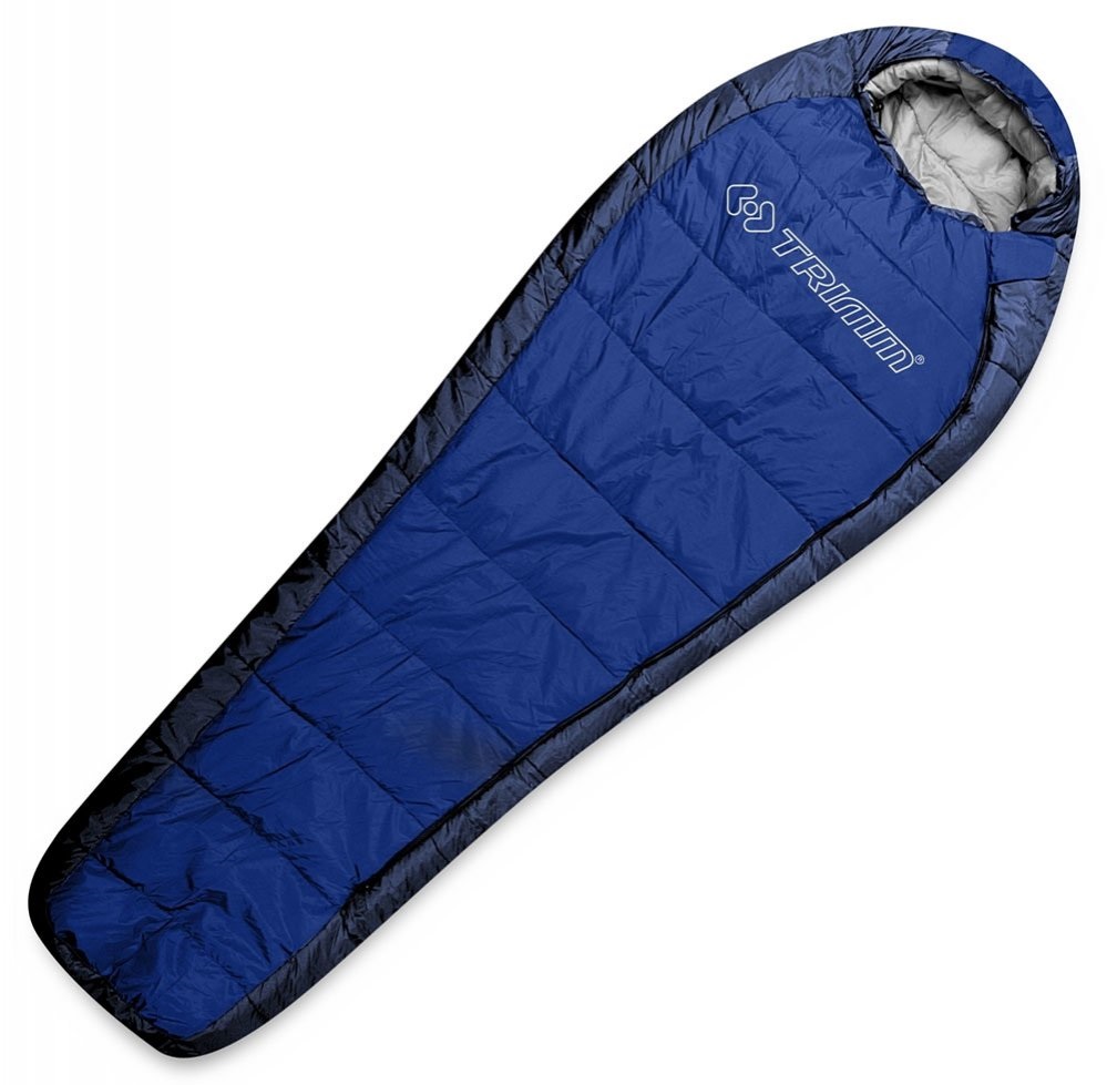 

Спальник Trimm HIGHLANDER mid. blue/sea blue - 195 L - синій