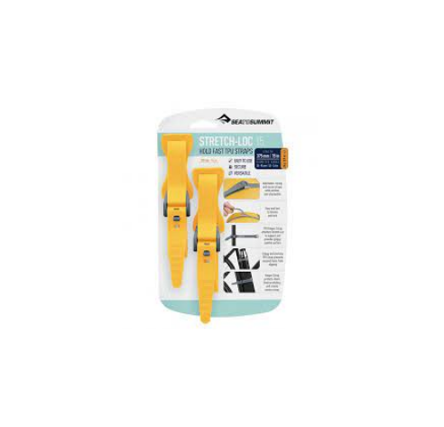 

Набір стяжок Sea To Summit Stretch-Loc 12 12mm x 300mm 2 Pack (Yellow) (STS ASLSTRP12X3