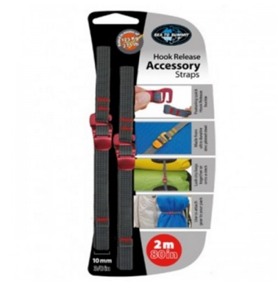 

Ремінь для стягувань Sea to Summit Accessory Strap With Hook Buckle 10mm (2 m) (STS ATDASH102.0)