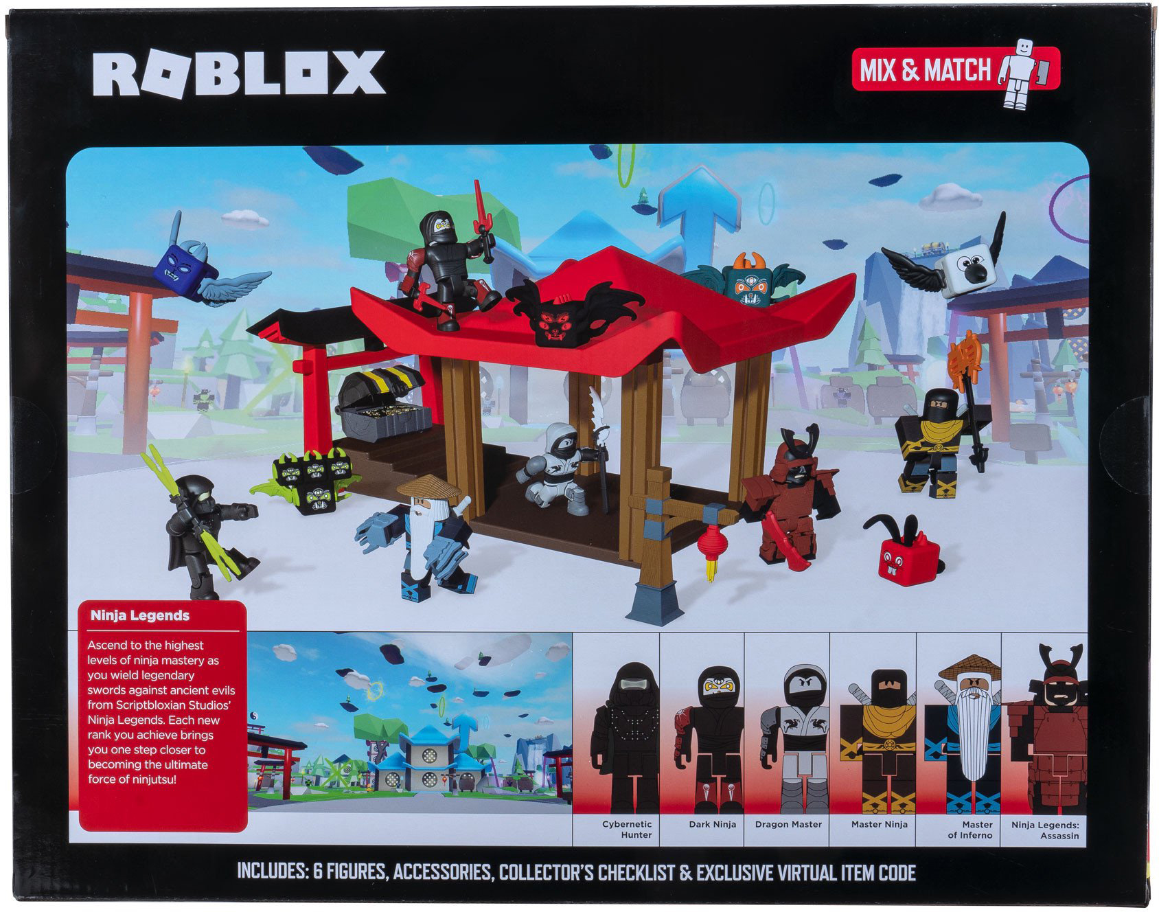 Игровая коллекционная фигурка Jazwares Roblox Deluxe Playset Ninja Legends  W10 (ROB0497) – фото, отзывы, характеристики в интернет-магазине ROZETKA |  Купить в Украине: Киеве, Харькове, Днепре, Одессе, Запорожье, Львове