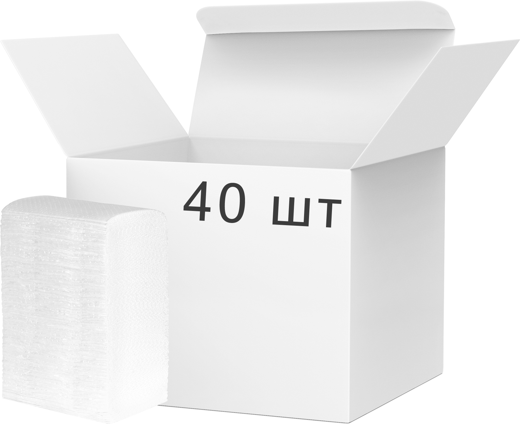 Акція на Упаковка туалетной бумаги Papero 225х110 мм 200 листов 40 упаковок (11305290159) від Rozetka UA