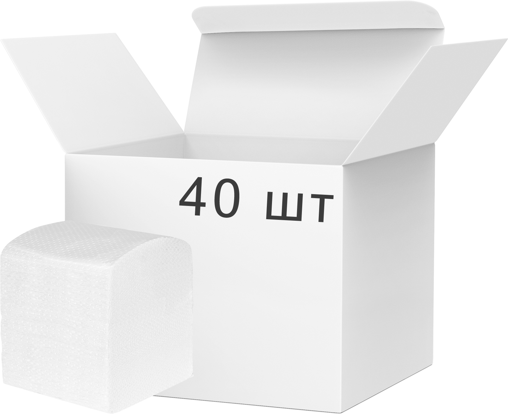 Акція на Упаковка туалетной бумаги Papero 210х100 мм 200 листов 40 упаковок (11305290160) від Rozetka UA