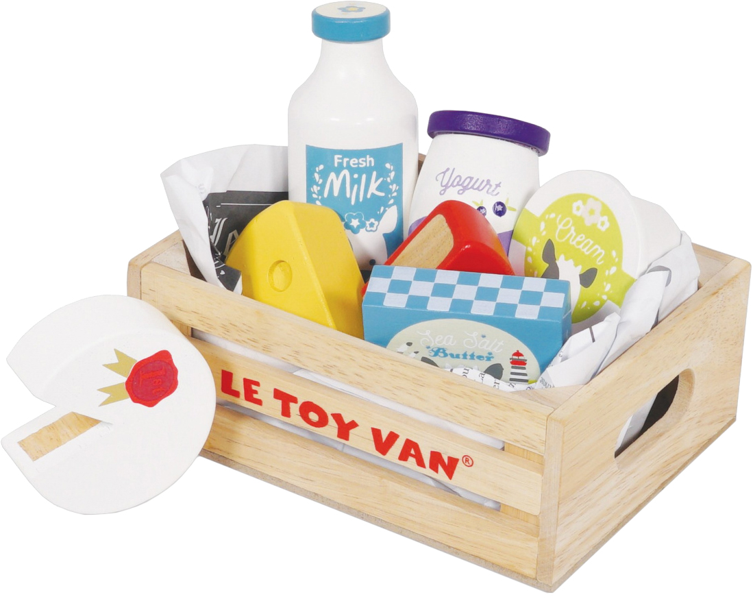 

Игровой набор Le Toy Van Ящик с молочными продуктами (5060023411851)