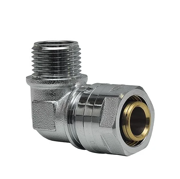 

Обжимное колено Raftec 20x1/2" наружная резьба UN-2001