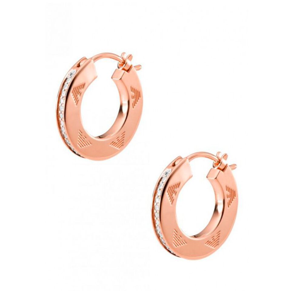 

Серьги Emporio Armani круглой формы с фианитами 2100000090235
