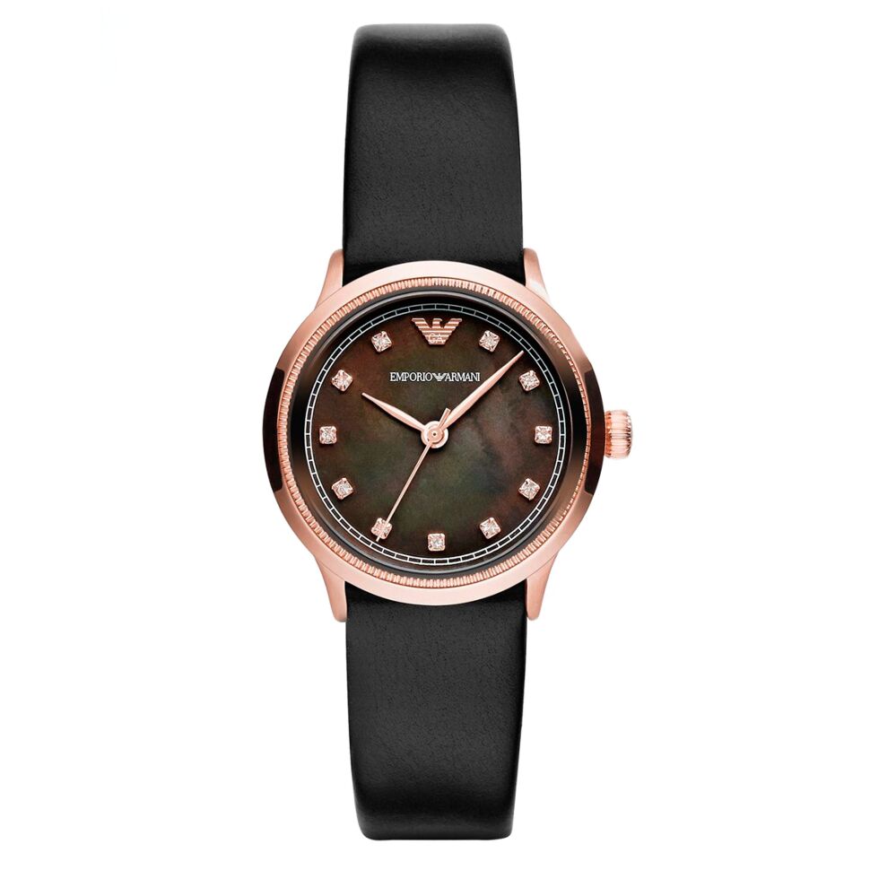 

Часы Emporio Armani черного цвета 2100000163427