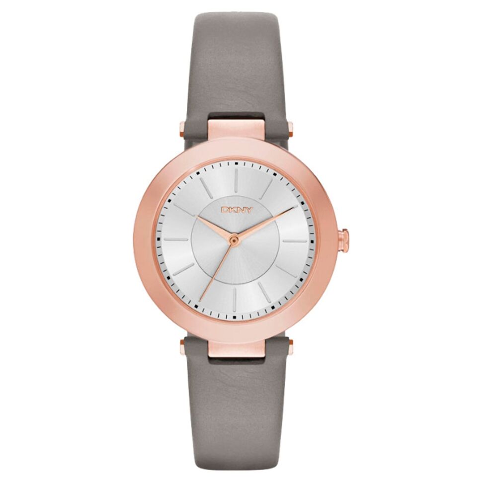 

Часы DKNY из стального покрытия с кожаным ремешком 2100000141784