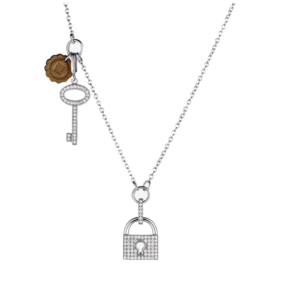 

Колье Zeades Cadenas с фианитами 2100000219605