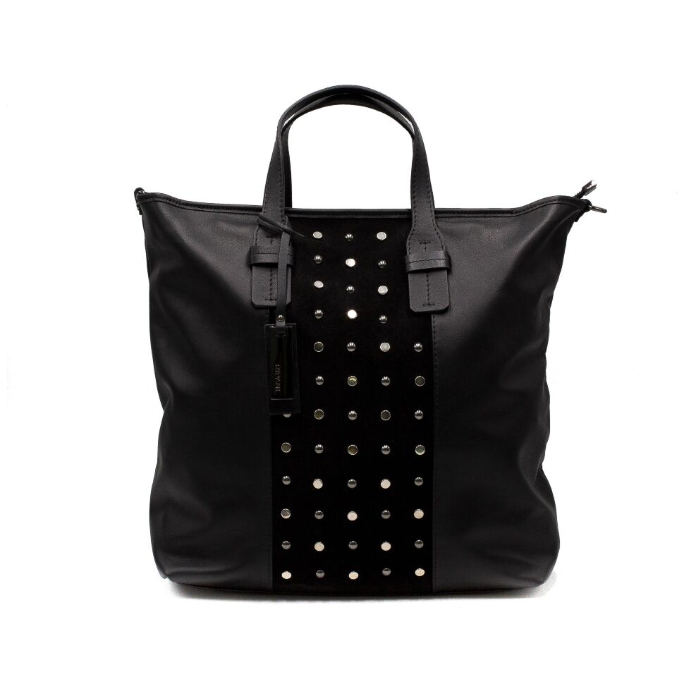 

Женская Итальянская сумка Ripani из натуральной гладкой кожи чёрного цвета 2100000195428