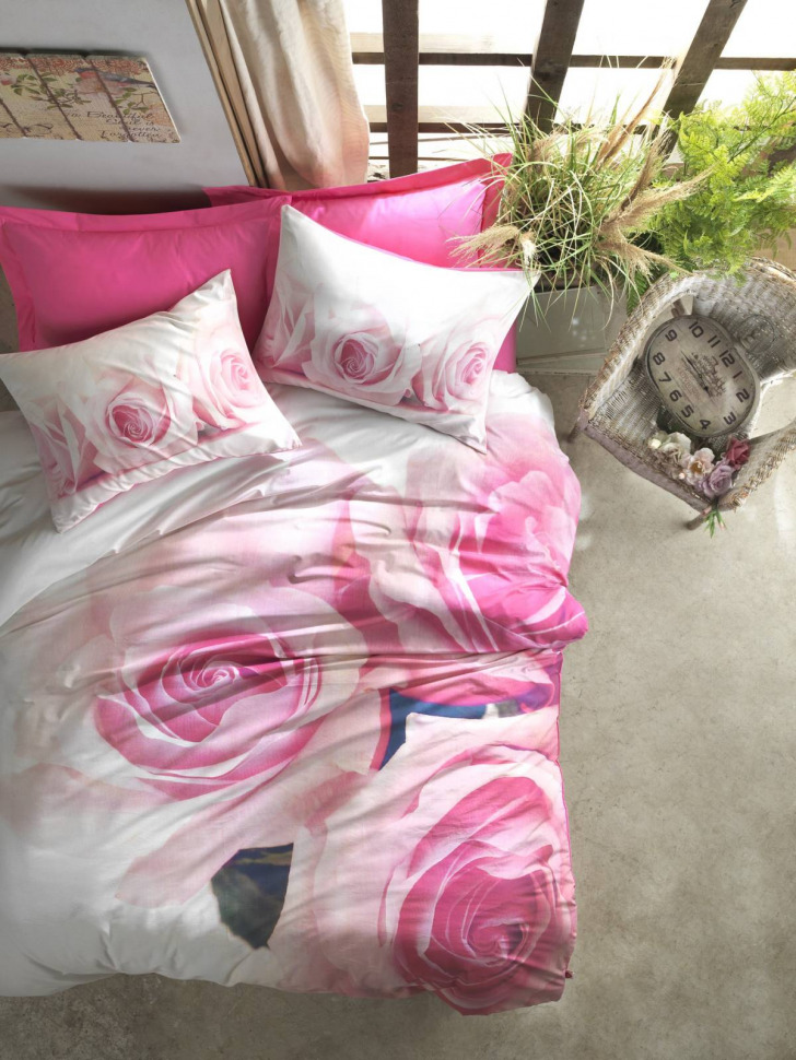 

Комплект постельного белья из ранфорса Cotton Box Floral Florence евро 010077624