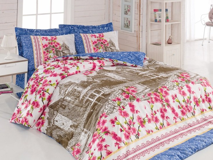 

Постельное белье ранфорс Cotton Box Suzi pembe евро 010077247