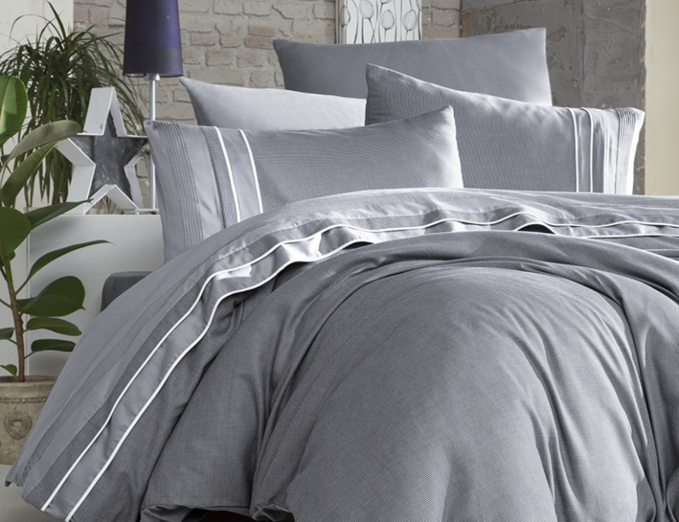 

Постельное белье First Choice V.I.P Moon Light Imaj gri евро m015756