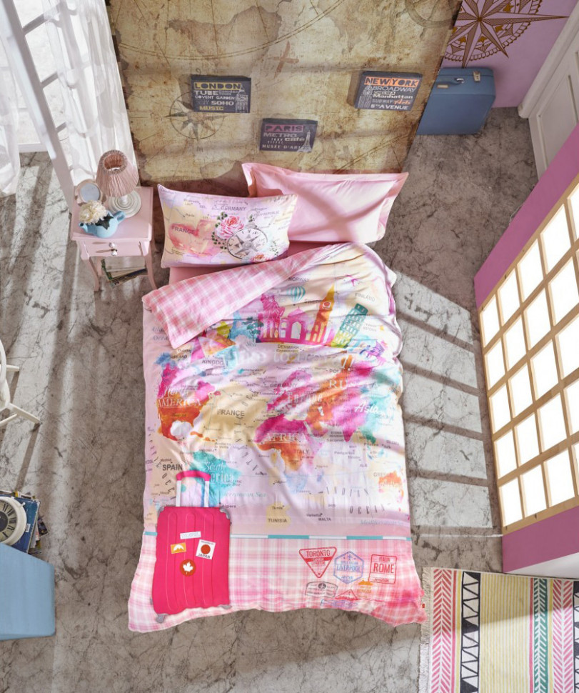 

Постельное белье подростковое Cotton Box Escape 160x220 080077103