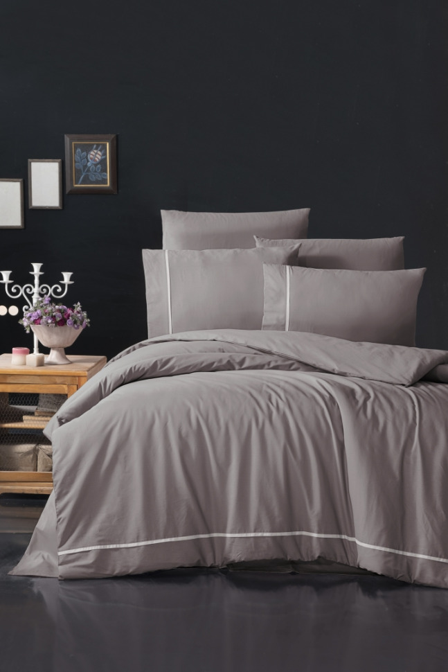 

De luxe ранфорс постельное белье First Choice RDLX-111 Alisa lilac евро m017484