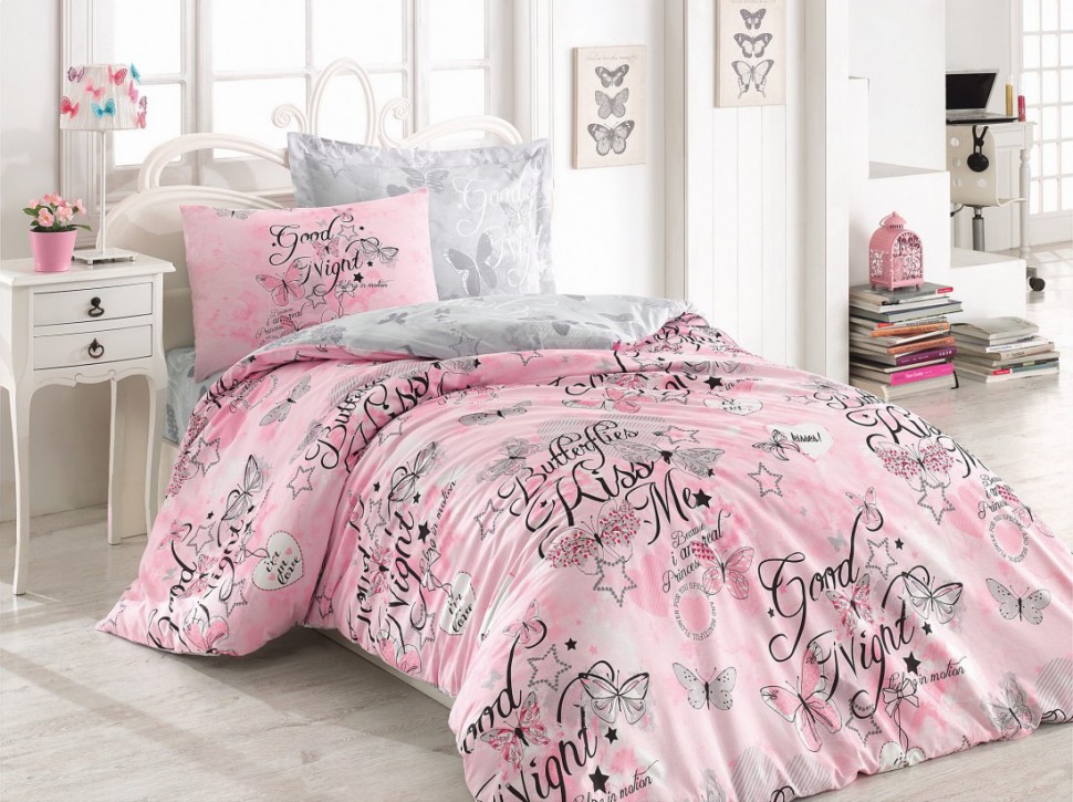

Постельное белье Cotton Box Feeling Pembe полуторный детский 08007748