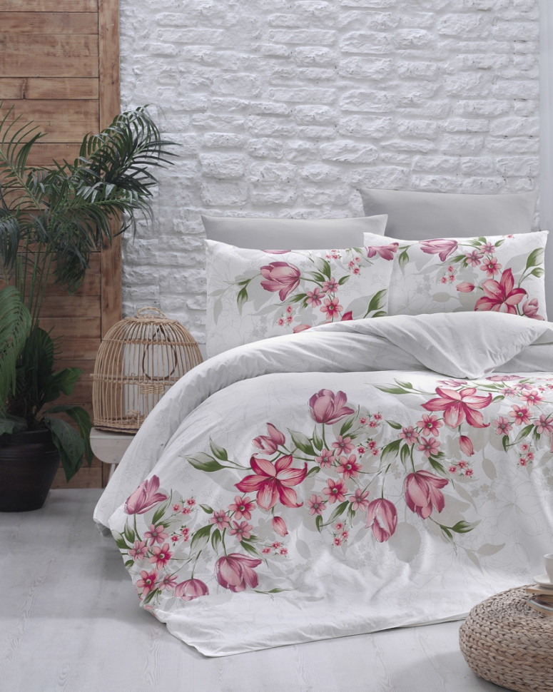 

Постельное белье First Choice Riella kirmizi евро m016218