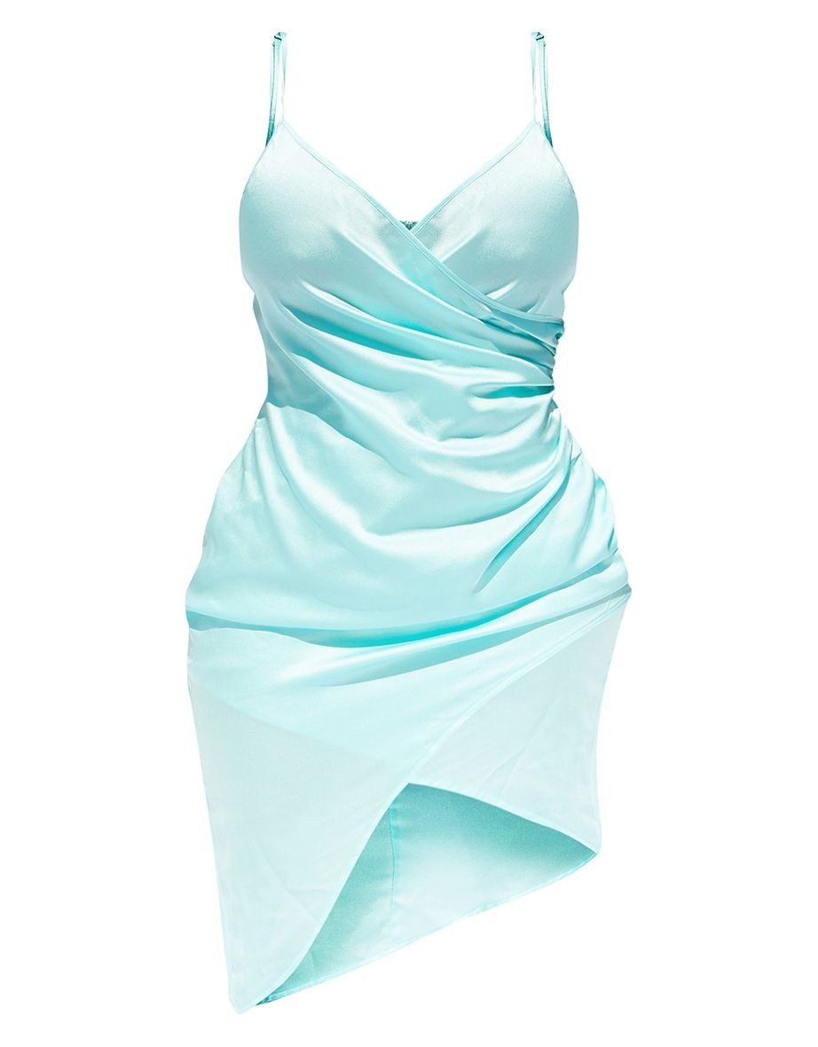 

Платье PrettyLittleThing 38 голубой 4594215200123