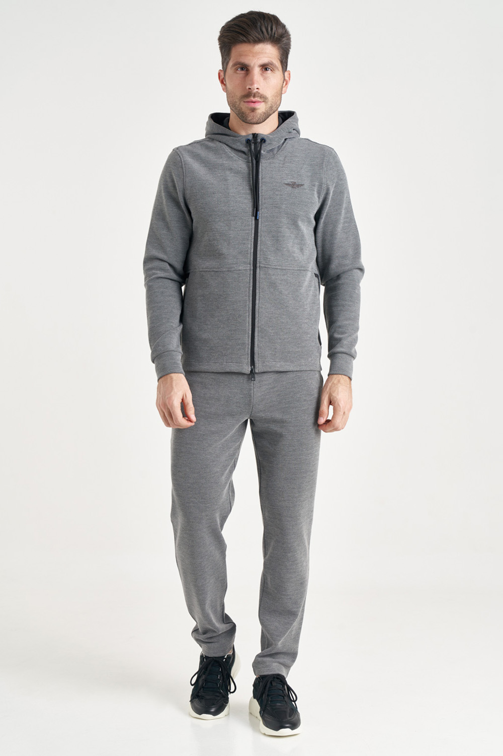 

Серый спортивный костюм Aeronautica Militare 4431, Серый спортивный костюм Aeronautica Militare 4431 XL