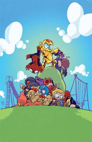 

Age Of Ultron #1 Cover E Variant Skottie Young Baby Cover