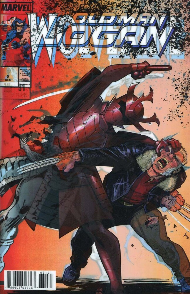 

Old Man Logan Vol 2 #31 Cover B Variant Cameron Stewart Lenticular Homage Cover (Marvel Legacy Tie-In)