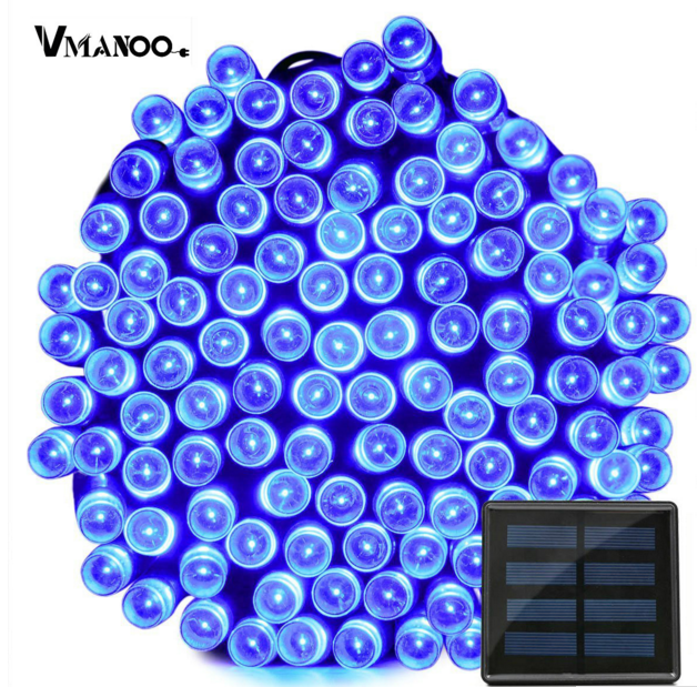 

Гирлянда светодиодная на солнечной энергии 22м 200 LED синий (9037MD)