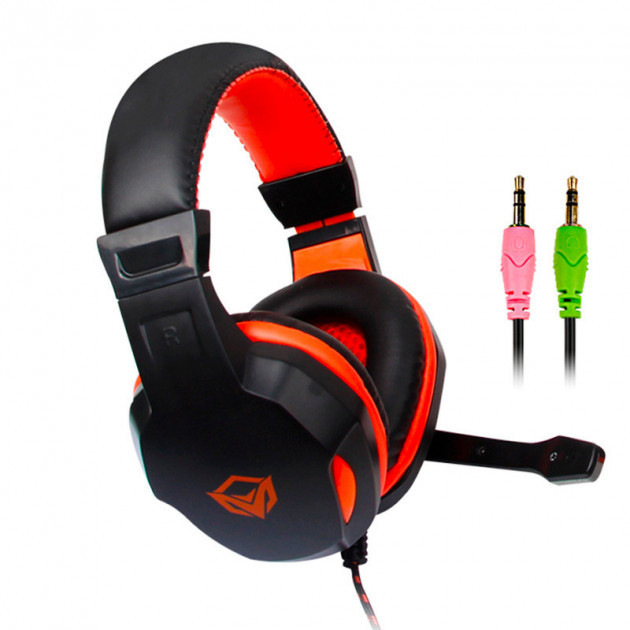 

Геймерские игровые наушники с микрофоном Meetion Gaming MT-HP010 Вlack
