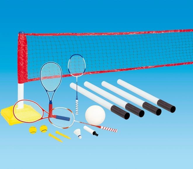 

Сетка 3в1 для бадминтона, волейбола и тенниса Outdoor Play JC-238A