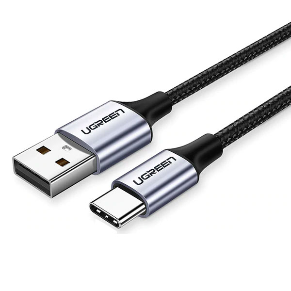 

USB кабель Ugreen для зарядки джойстика PS5 Dualsense черный 1 метр