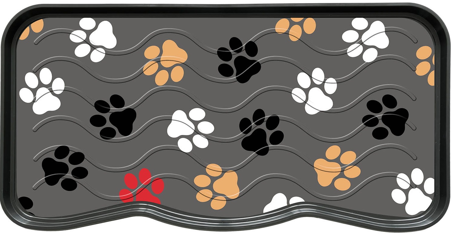 

Подставка под обувь MultyHome Red Stamp Paw 38х75