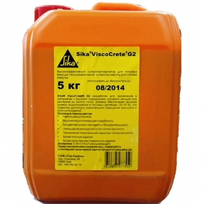 

Cуперпластификатор для гипсовых изделий Sika ViscoCrete 5 кг