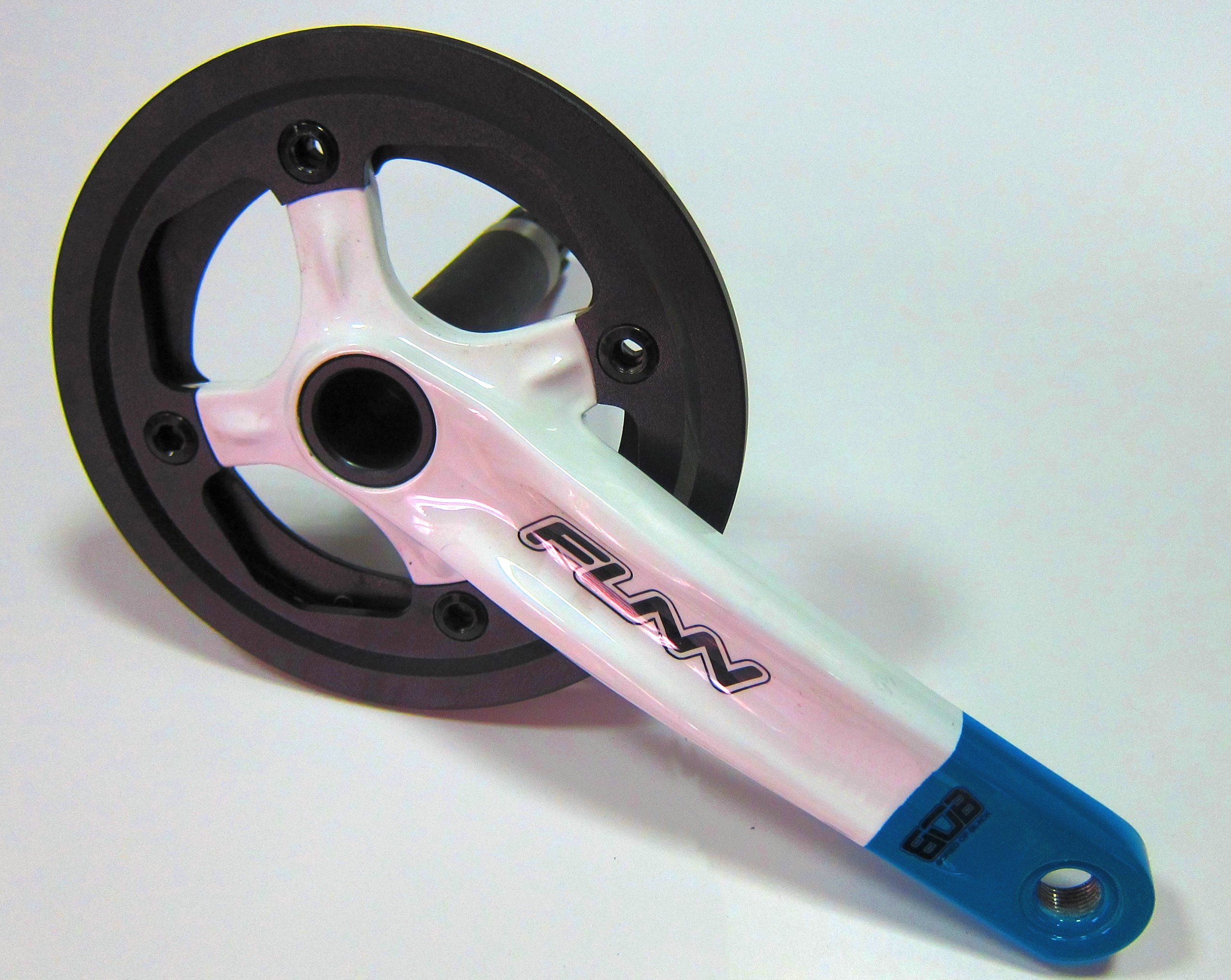 

Шатуны Funn Arrow BOB Single chainring 32AL/AL.Guard White/Blue