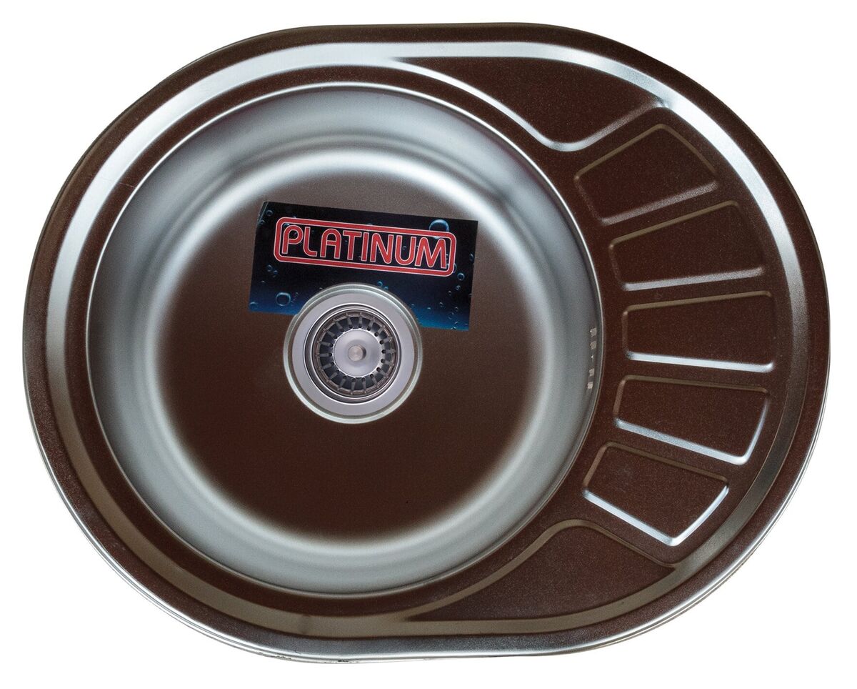 

Кухонная мойка из нержавеющей стали Platinum 5745 ПОЛИРОВКА 0,6 / 170